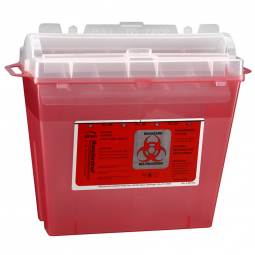 Bemis Sentinel Bemis Healthcare 175 030-Bemis Sentinel Multi-purpose Sharps Container, 1-1/4 Gallon,